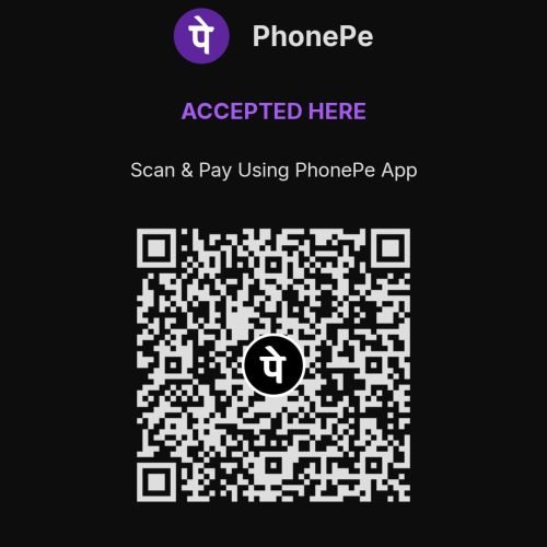Use this QR Code for any UPI Payment
